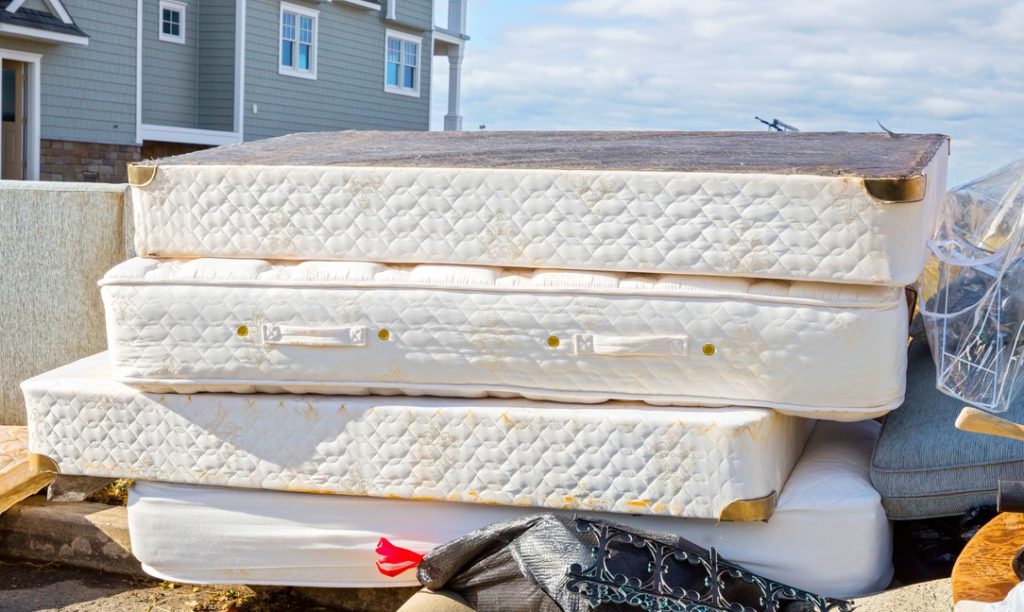 get rid of an old mattress